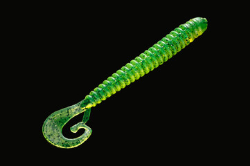 silicone fishing lures. fishing by spinning
