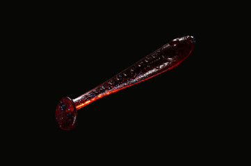 silicone fishing lures. fishing by spinning
