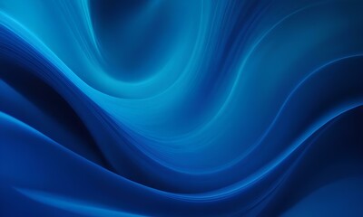 Obraz premium Abstract background made on Blue waves in random directions