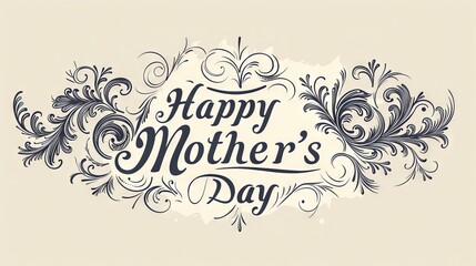 Happy mother's day card design