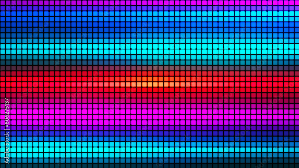Fototapete abstract background from multi-colored squares. abstract gradient background. pixel background for w