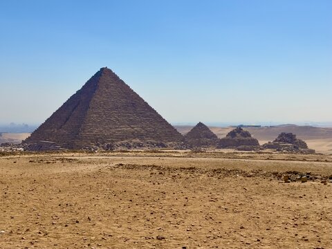 Pyramiden in Gizeh (&Auml;gypten)