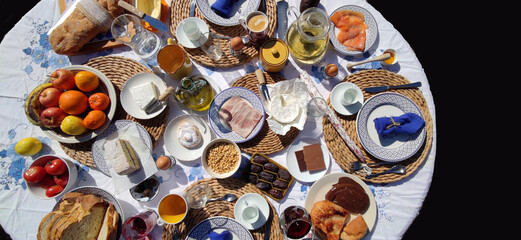 sunday breakfast brunch ready fo eat