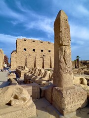 Karnak-Tempel in Luxor (Ägypten)