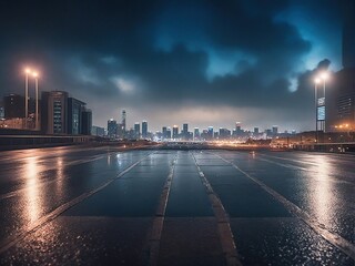 Fototapeta premium view of the city
