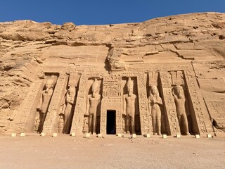 Tempel von Abu Simbel in Abu Simbel (Ägypten)
