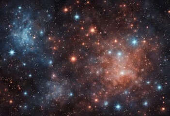 Fototapeta premium starry night sky close image