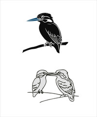 Fototapeta premium Hawk Bird Victor Design