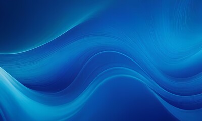 Fototapeta premium Abstract background made on Blue waves in random directions
