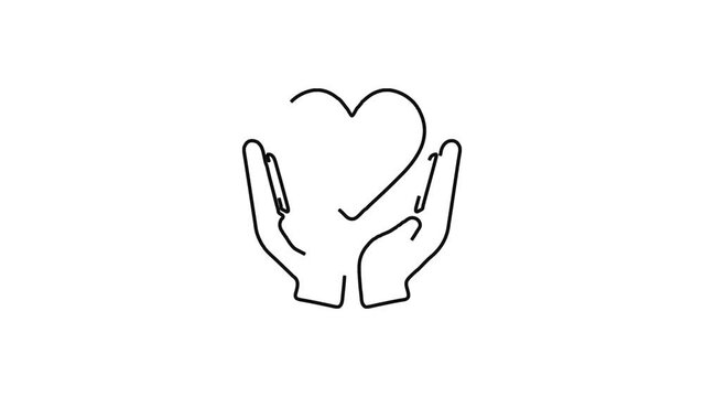 charity support ngo humanitarian cause doodle animation