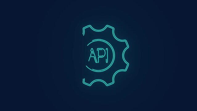application programming interface api technology animation
