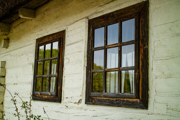 old window in building