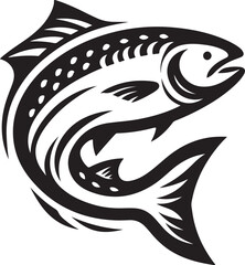 Naklejka premium Fishing Fish Lure Logo Design Fish logo