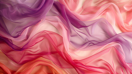 Fototapeta premium Vibrant Red and Pink Abstract Swirls