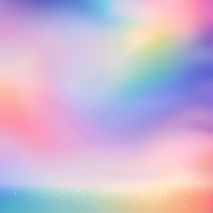 Obraz premium Rainbow Color Gradient Background Texture, Hologram Background