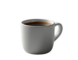 Fototapeta premium Realistic coffee mug with transparent background