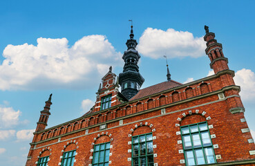 Fototapeta premium City Hall bell tower in Gdansk 