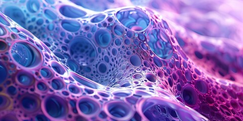 Fototapeta premium Blue and purple abstract background with gradient color