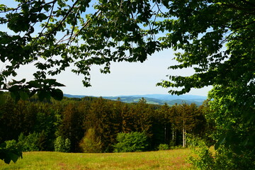 Obraz premium Blick ins Rosaliengebirge