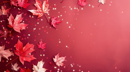 Canada Day. Background banner for advertising, etc