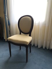 armchair in the room