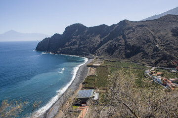 Playa de Santa Catalina, im Hintergrund Teneriffa © etfoto