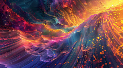 colorful digital background