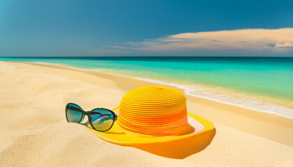 Fototapeta na wymiar Vacances exotiques à la plage au soleil