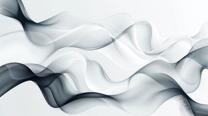 Fototapeta premium wave pattern illustration background. AI generated