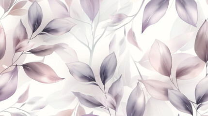 Purple Patch of Vibrantly Colored Leaves in Shades of Purple, Pink, and White