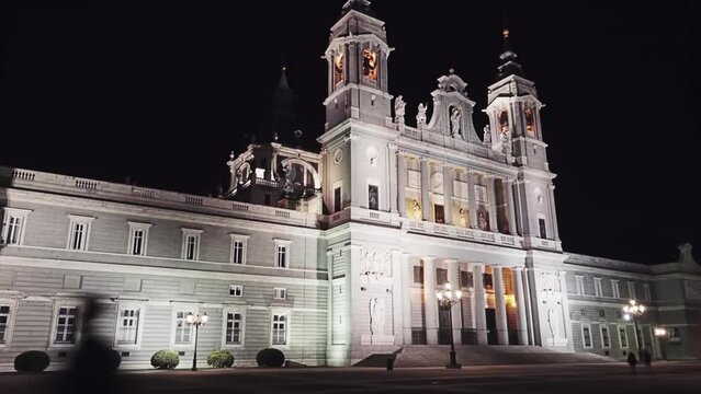 Almudena Cathedral (Santa Maria la Real de La Almudena) is Catholic church in Madrid, Spain. It is seat of Roman Catholic Archdiocese of Madrid. It was consecrated by Pope John Paul II in 1993.