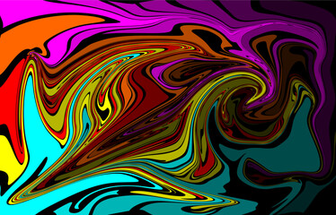 Latar belakang abstrak warna pelangi untuk vektor desain	
