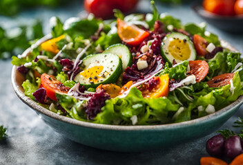 frischer gemischter Salat