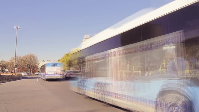 MADRID, SPAIN - DECAMBER 5 2017: National Museum of Anthropology is a national museum of Spain, located in Madrid near the Parque del Buen Retiro and opposite Atocha railway and metro station.
