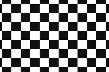 A black and white checkered pattern.