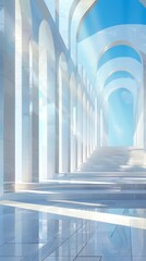 Architectural Ascension with Blueprint Banquet and Design Dream