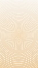 Beige concentric gradient circle line pattern vector illustration for background, graphic, element, poster blank copyspace for design text photo website web 