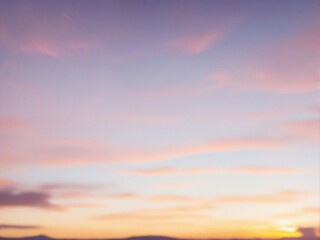 Fototapeta premium sunset in the sky