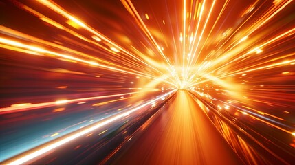 Neon power futuristic energy tunnel wallpaper background