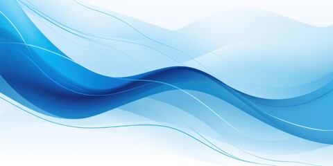 Blue ecology abstract vector background natural flow energy concept backdrop wave design promoting sustainability and organic harmony blank 