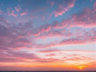 Fototapeta premium sunset over the sea