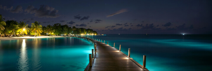 Vaadhoo Island is famous for its bioluminescent beach