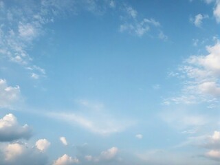 Obraz premium blue sky with clouds
