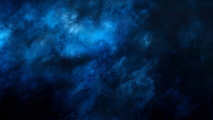 Abstract dark blue grunge background with white veins