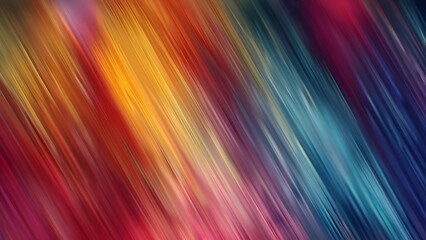 Obraz premium Abstract colorful diagonal stripes background with vibrant rainbow colors