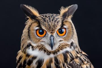 Obraz premium Close-up portrait of an owl