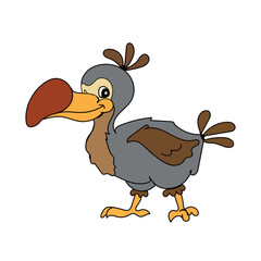dodo illustration  cut  dodo bird © khatib