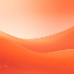 Coral orange wave template empty space rough grainy noise grungy texture color gradient rough abstract background shine bright light and glow