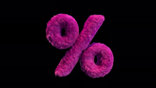 Sign percent animated plush aesthetic