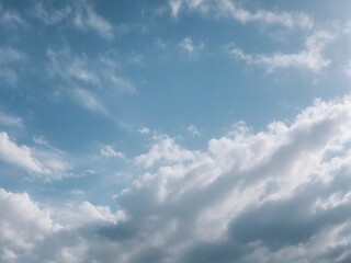 Obraz premium blue sky with clouds